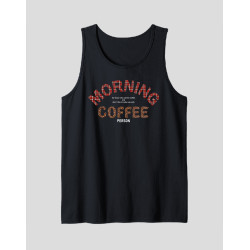 Men's Tank Top "Morning Coffee Person"