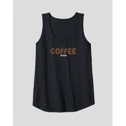 Women's Tank Top "Coffee Person"