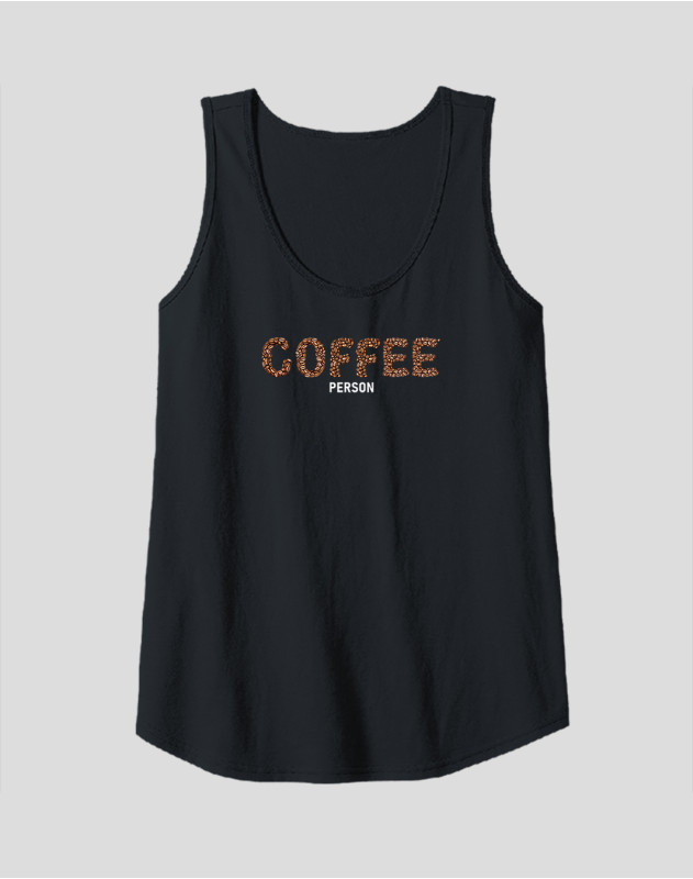 Women's Tank Top "Coffee Person"