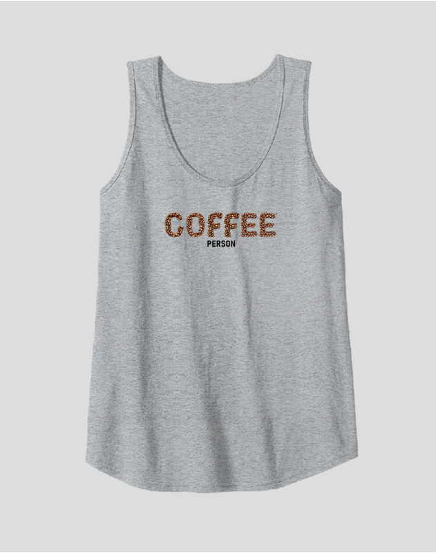 Women's Tank Top "Coffee Person"