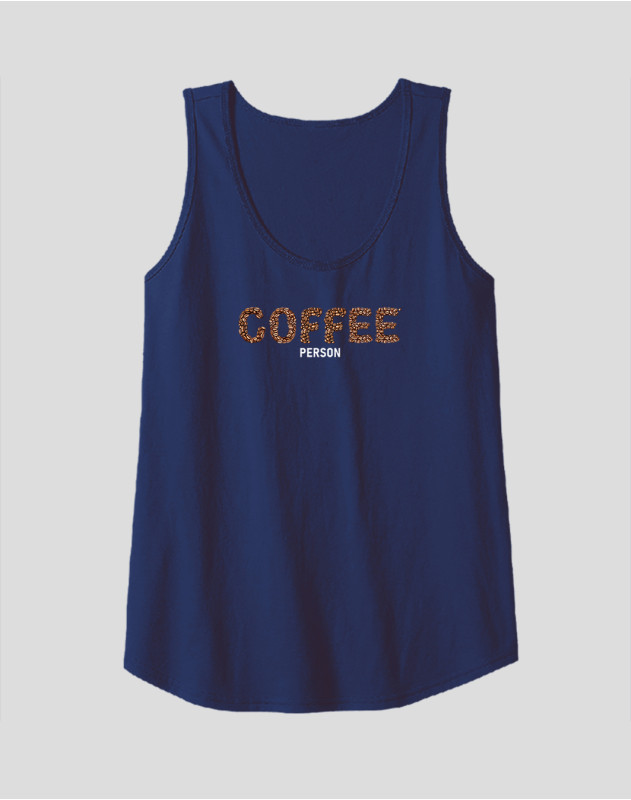Women's Tank Top "Coffee Person"