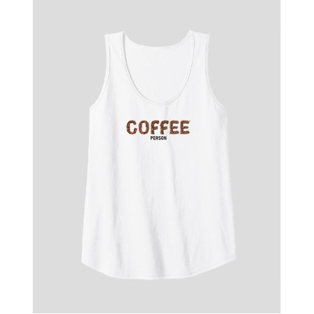 Women's Tank Top "Coffee Person"