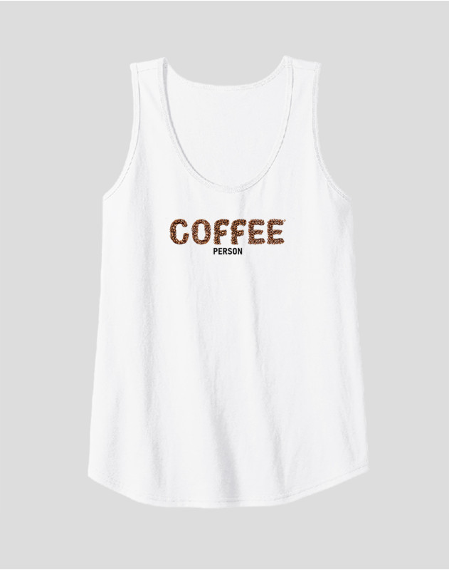 Women's Tank Top "Coffee Person"