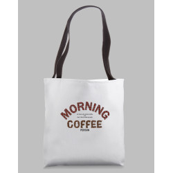 Women's Tote Bag "Morning Coffee Person"