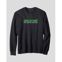 Men's Crewneck Sweatshirt "Saving The Planet 2"