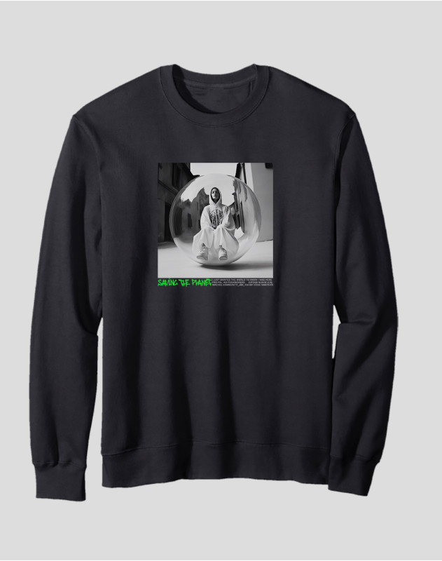 Men's Crewneck Sweatshirt "Saving The Planet"
