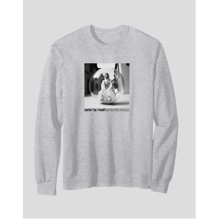 Men's Crewneck Sweatshirt "Saving The Planet"