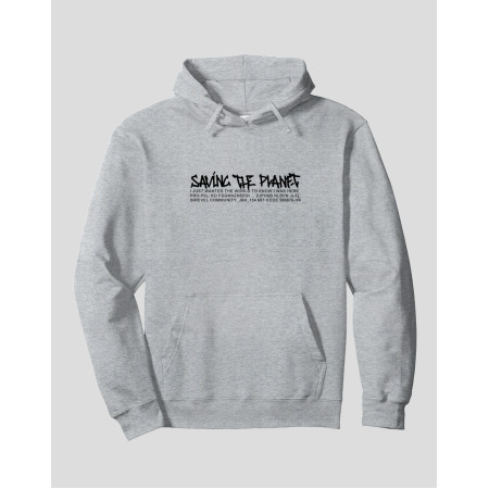 Women's Pullover Hoodie "Saving The Planet 2"