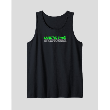 Men's Tank Top "Saving The Planet"