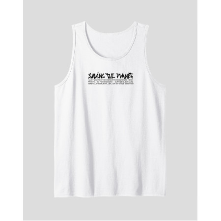 Men's Tank Top "Saving The Planet 2"