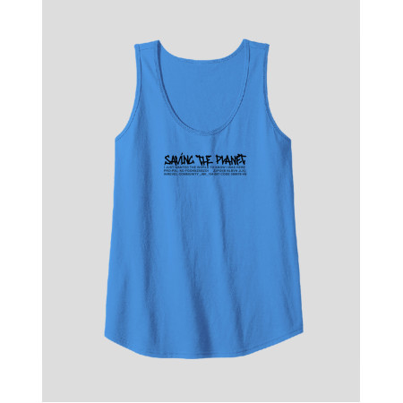 Women's Tank Top "Saving The Planet 2"