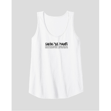 Women's Tank Top "Saving The Planet 2"
