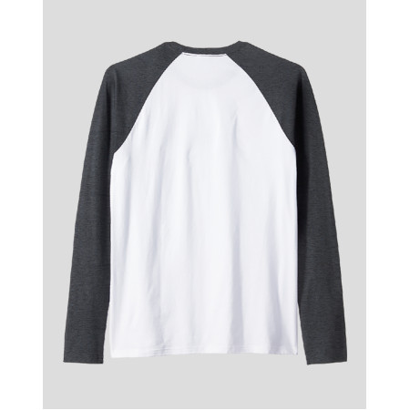Men's Raglan "Black Skull"