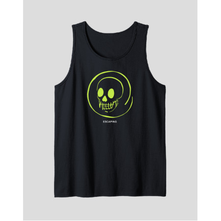 Men's Tank Top "Yellow Skull"