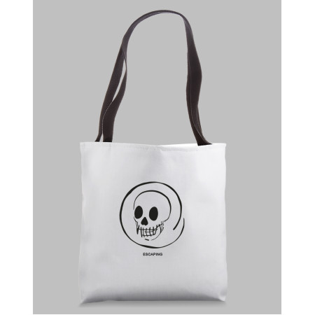 Men's Tote Bag "Black Scull"