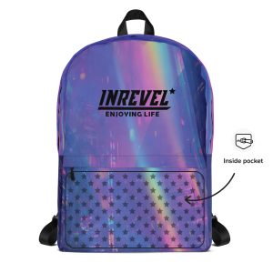 Backpack Cyberpunk Futuristic City