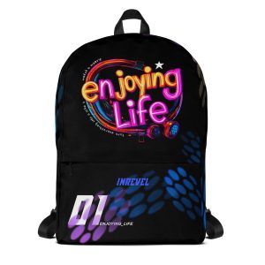 Backpack Cyberpunk Enjoying Life