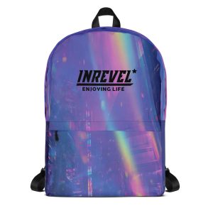 Backpack Cyberpunk Futuristic City