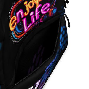 Backpack Cyberpunk Enjoying Life