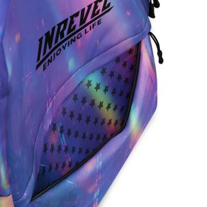 Backpack Cyberpunk Futuristic City