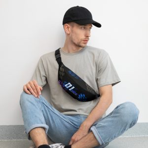 Fanny Pack Cyberpunk Neon Lights