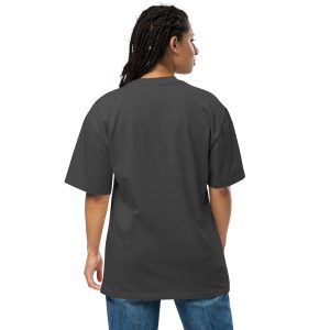 Oversized faded t-shirt Virtual Route (Dark)