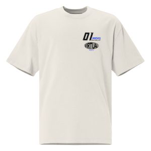 Oversized faded t-shirt Virtual Route (Light)