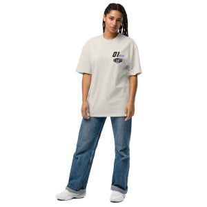 Oversized faded t-shirt Virtual Route (Light)