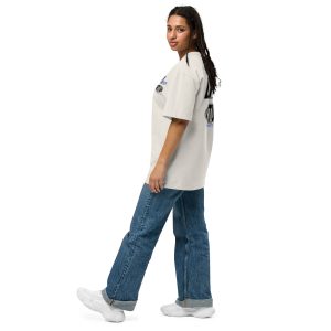 Oversized faded t-shirt Virtual Route (Light)