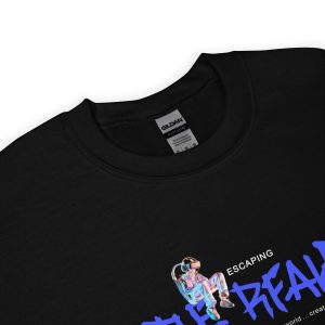 Unisex Sweatshirt Escaping The Reality (Dark)