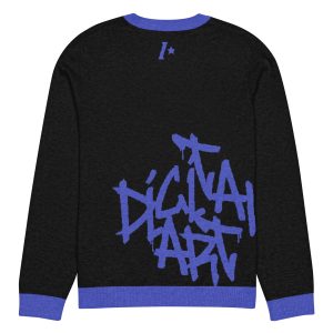 Knitted crew neck sweater Digital Art