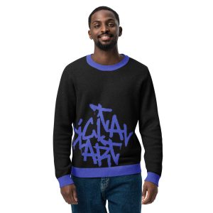 Knitted crew neck sweater Digital Art