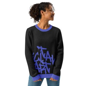 Knitted crew neck sweater Digital Art