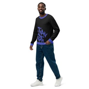 Knitted crew neck sweater Digital Art