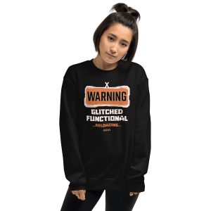 Unisex Sweatshirt Warning (Dark)