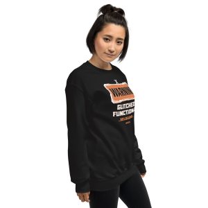 Unisex Sweatshirt Warning (Dark)