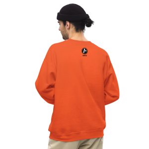 Unisex Sweatshirt Warning (Orange)