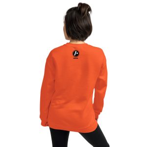 Unisex Sweatshirt Warning (Orange)