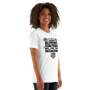 Unisex t-shirt Glitched But Functional (Light)