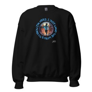 Unisex Sweatshirt Running Man
