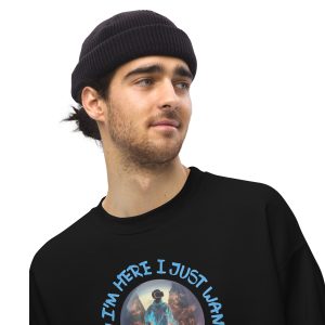 Unisex Sweatshirt Running Man