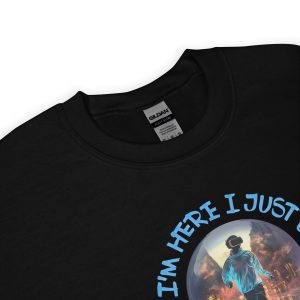 Unisex Sweatshirt Running Man