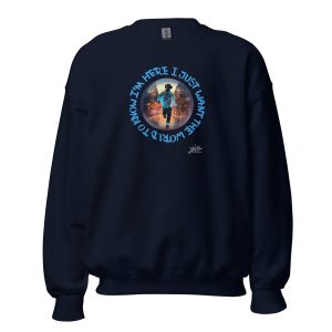 Unisex Sweatshirt Running Man