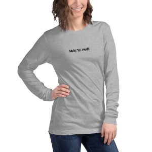 Unisex Long Sleeve Tee Saving The Planet (Light)