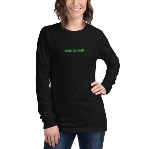 Unisex Long Sleeve Tee Saving The Planet