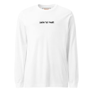 Unisex Long Sleeve Tee Saving The Planet (Light)