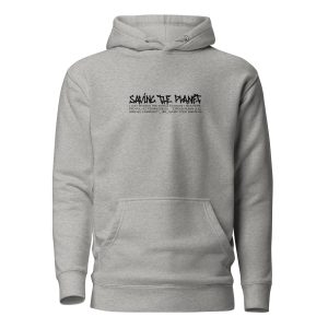 Unisex Hoodie Saving The Planet (Light)