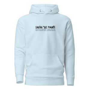 Unisex Hoodie Saving The Planet (Light)