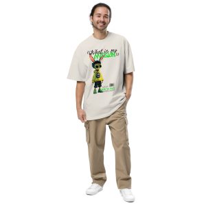 Oversized faded t-shirt My Mission