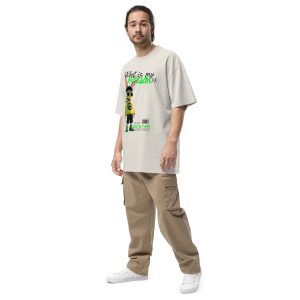 Oversized faded t-shirt My Mission